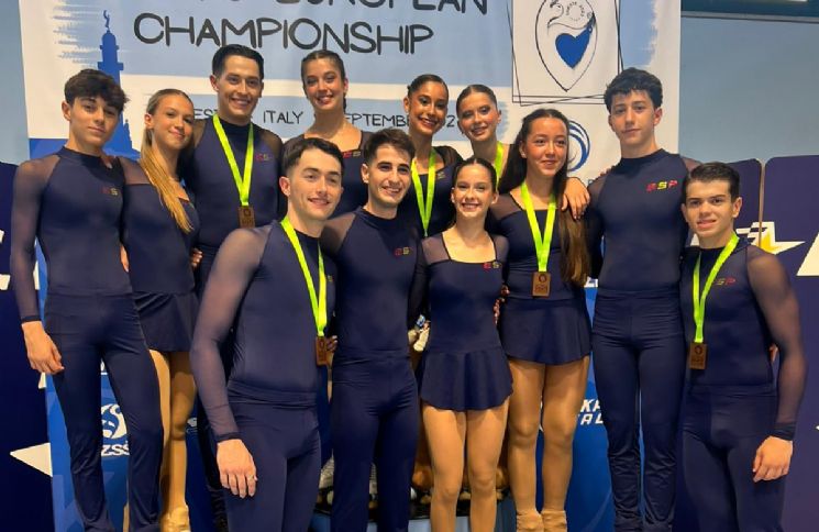 LAS PAREJAS ESPAOLAS SUMAN TRES NUEVOS BRONCES EN EL EUROPEO